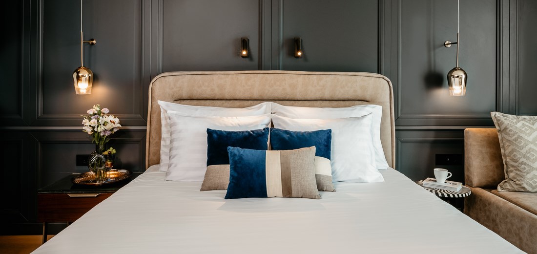 Les chambres Deluxe de l'hôtel Crowne Plaza Tel Av