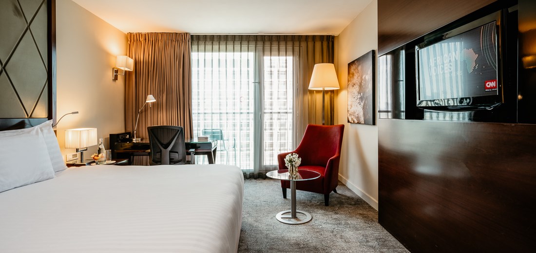 Les chambres Executive de l'hôtel Crowne Plaza Tel