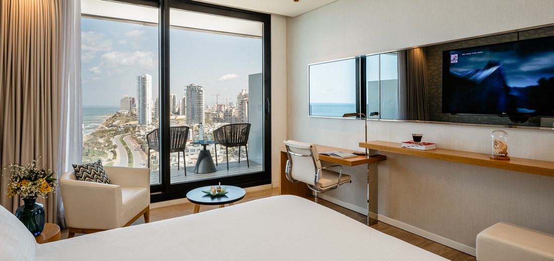 Chambre Club de l'hôtel VERT Lagoon Netanya