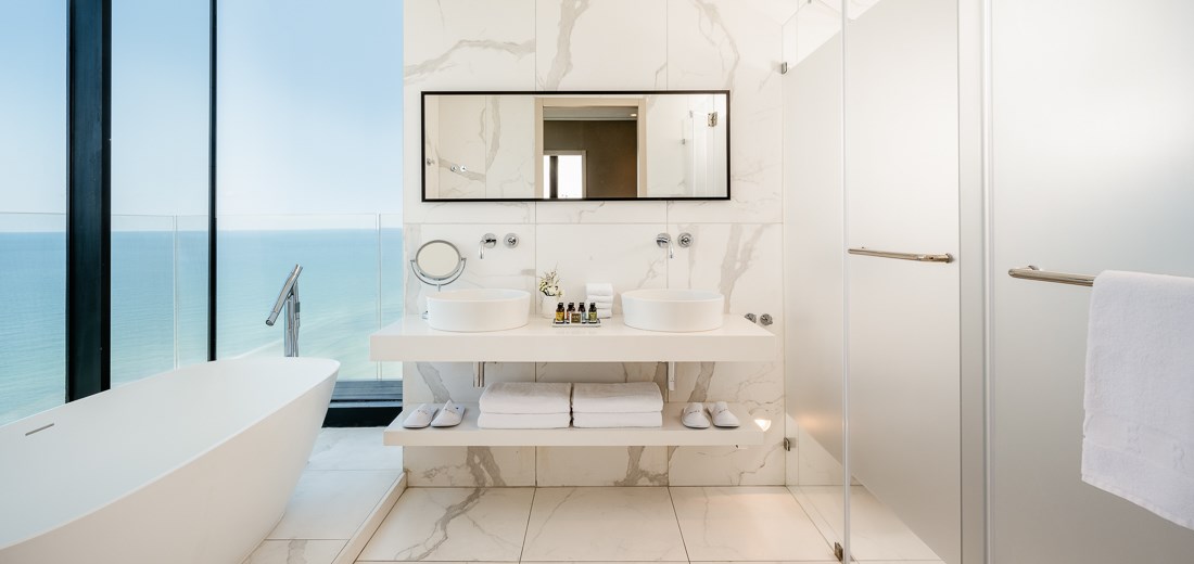 Salle de bain de la Suite Présidentielle de l'hôte