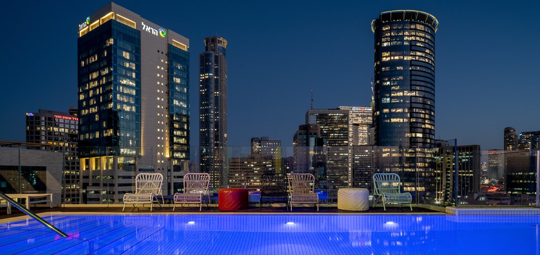 L'hôtel Indigo et sa piscine en rooftop