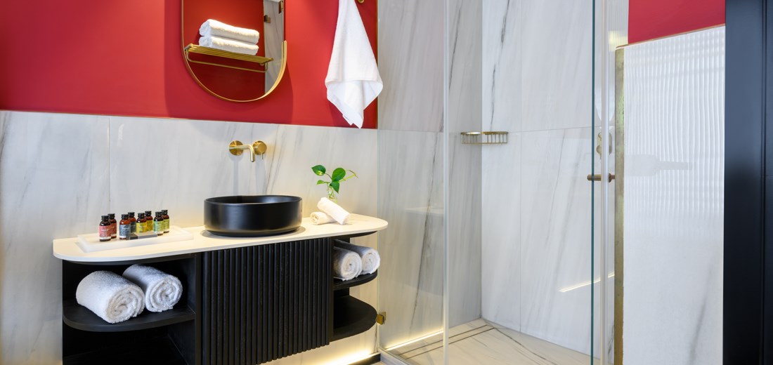 La salle de bain Deluxe - Hôtel Poli Urban