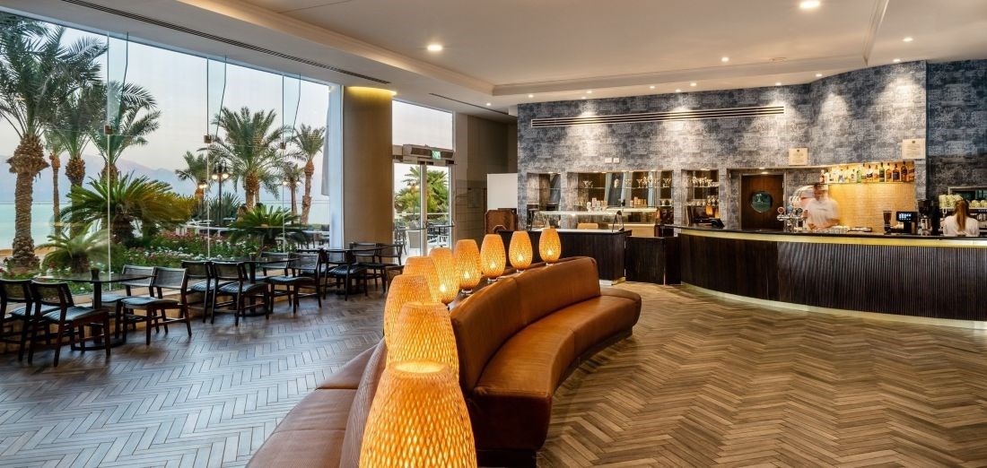 Restaurant - Bar Lobby, Hôtel VERT Mer Morte