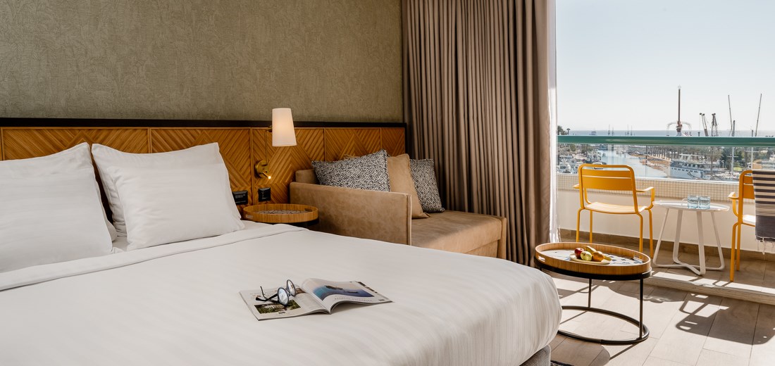 Chambre Deluxe avec balcon - VERT Eilat