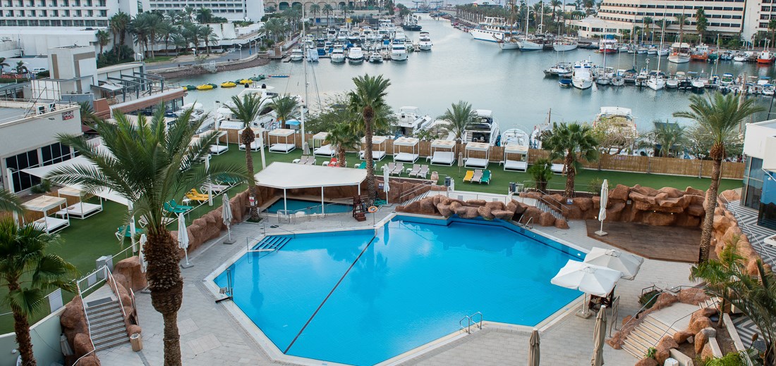 La piscine de l'hôtel VERT Eilat