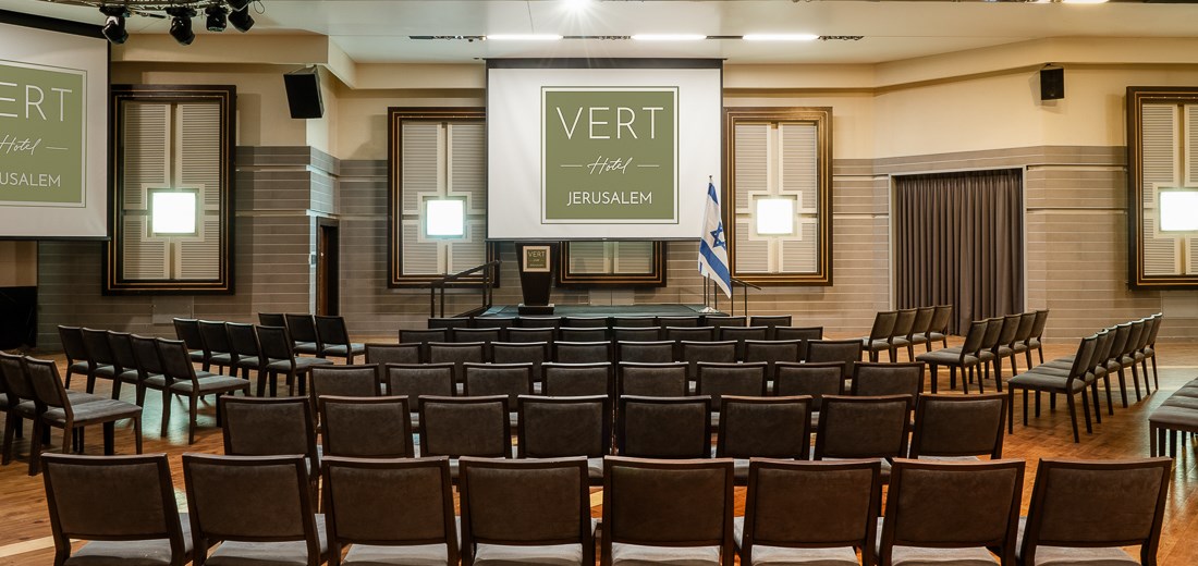 Conférences et Événements - Hôtel VERT Jerusalem