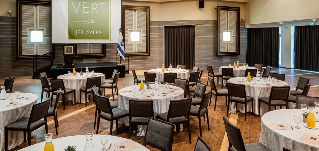 Conférences et Événements - Hôtel VERT Jerusalem